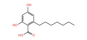 6-Heptylresorcylic acid